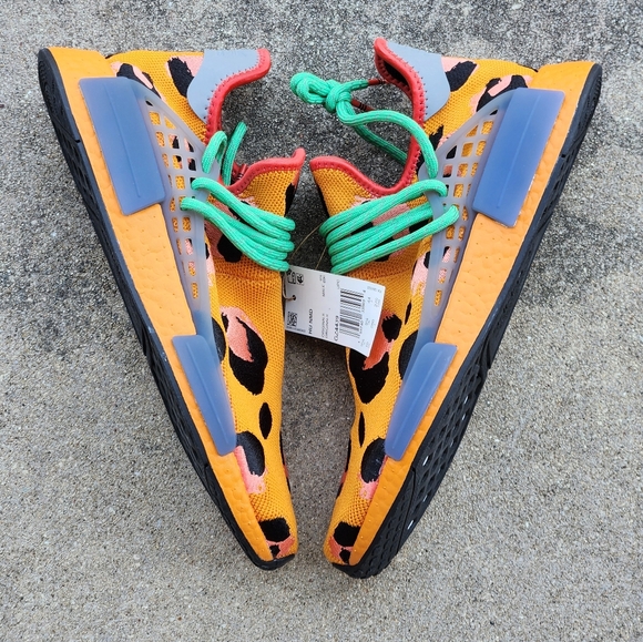 Adidas Human Race NMD Pharrell Animal Print "Spot" Mens Size 9.5 - Picture 4 of 8